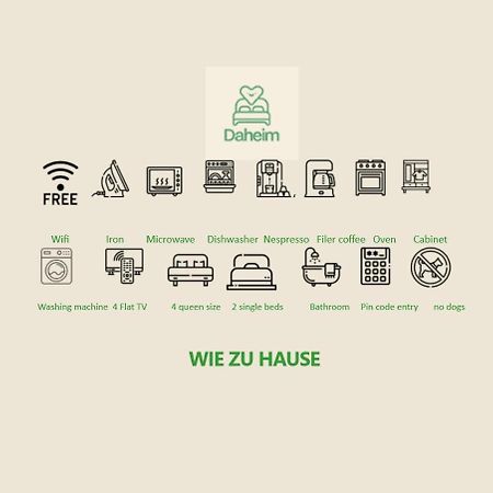 Apartament Daheim In Essen Zewnętrze zdjęcie