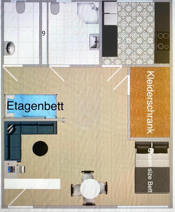 Apartament Daheim In Essen Zewnętrze zdjęcie