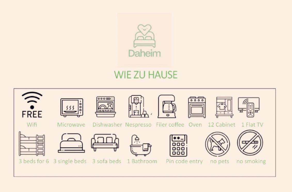 Apartament Daheim In Essen Zewnętrze zdjęcie