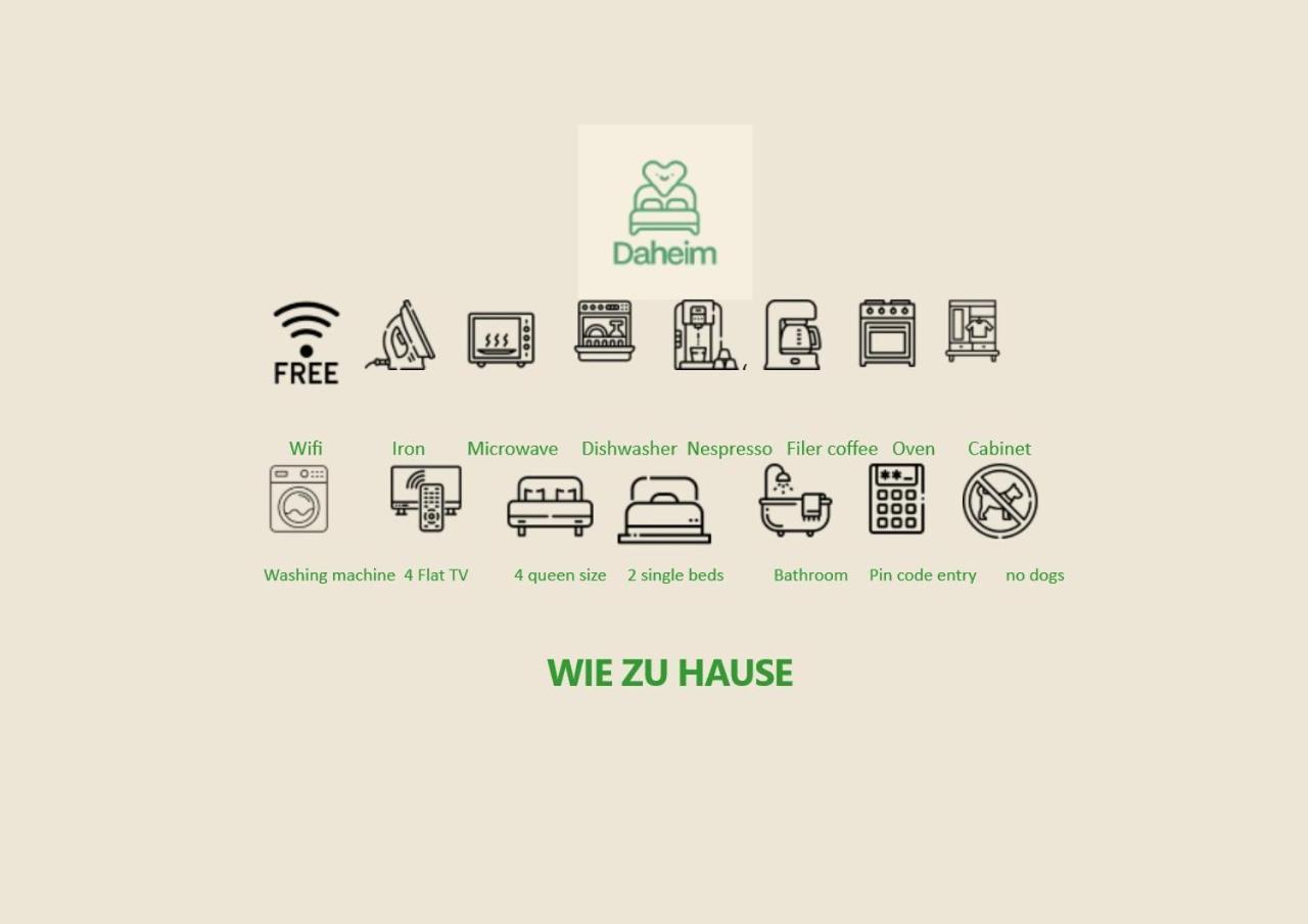 Apartament Daheim In Essen Zewnętrze zdjęcie